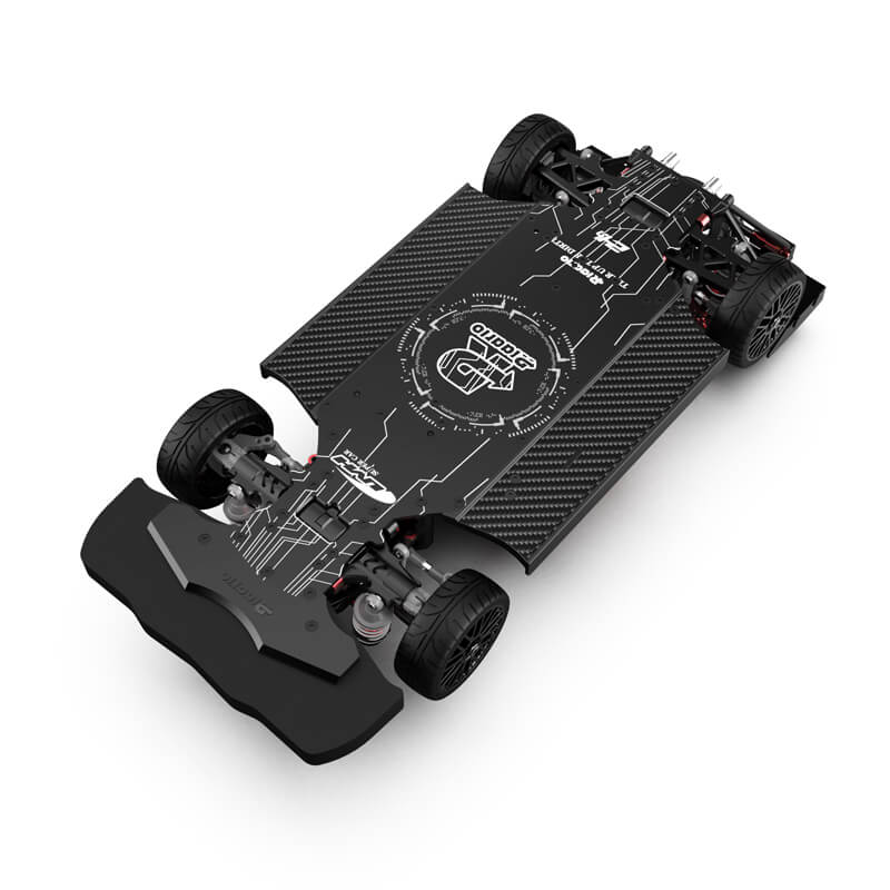 Rlaarlo RC Car Rlaarlo 1/10 Metal Version On-Road Cars AK-917 Roller(Without Electric Parts)