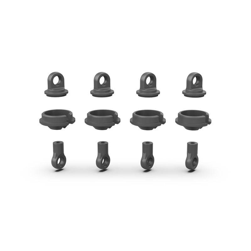 Rlaarlo RC Car Shock Cap Set For 1/10 Scale On-Road Cars