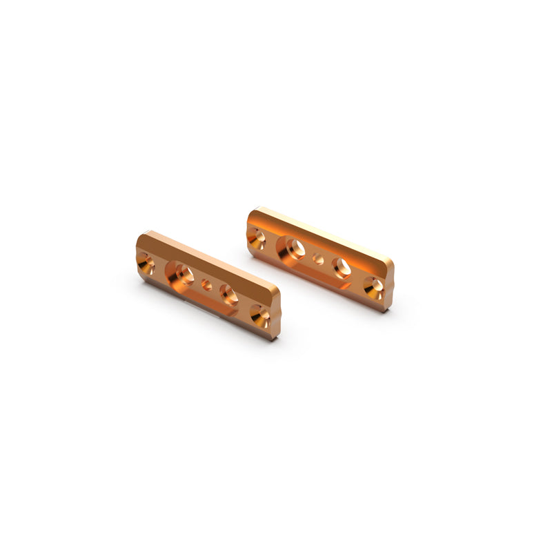 Rlaarlo RC Car Aluminum Tail Light Cover For AK-917 Orange