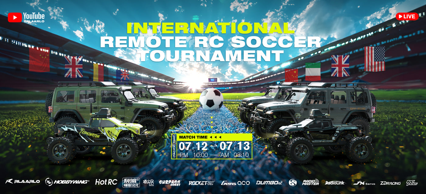 Rlaarlo International RC Soccer Competition is Coming Soon