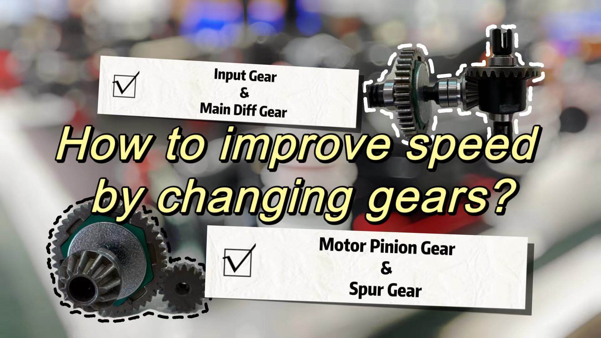 How to improve speed by changing gears?