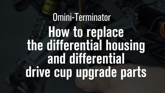 Rlaarlo Omni-Terminator Upgrades—Differential housing and differential drive cup upgrade parts