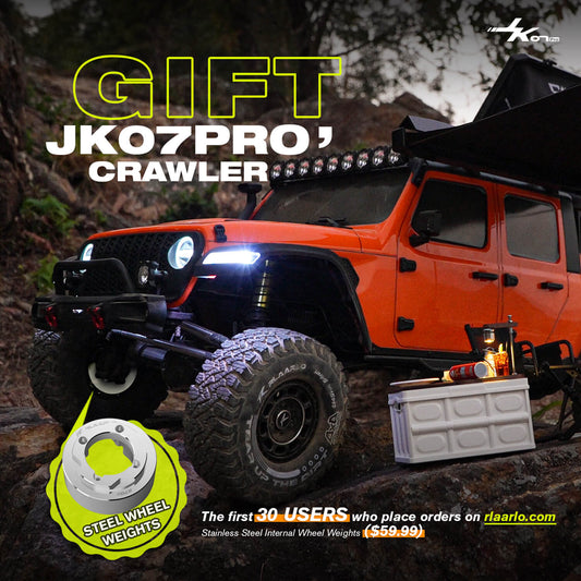 Rlaarlo JK07Pro RC Crawler The Winners are Officially Announced