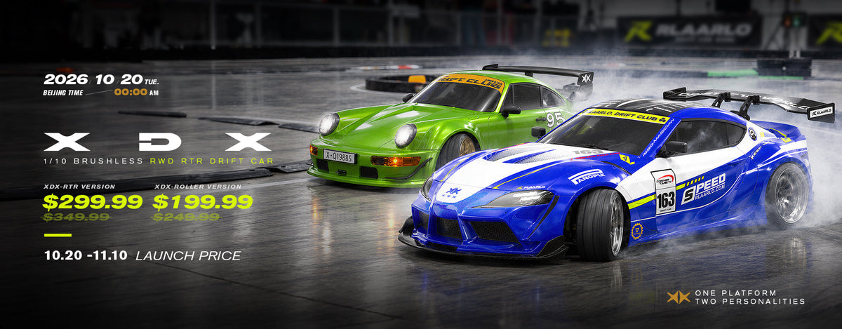 RLAARLO XDX: A Fourth-Generation RC Drift Car Setting a New RTR Standard