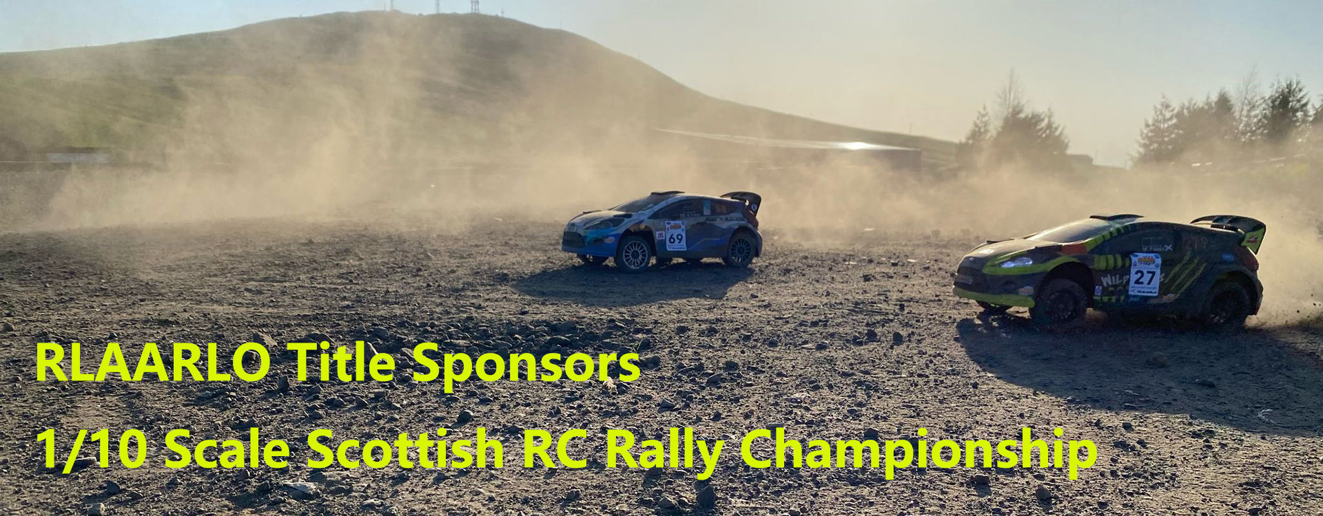 RLAARLO Title Sponsors 1/10 Scale Scottish RC Rally Championship