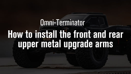 Rlaarlo Omni-Terminator Upgrades——Front and Rear Upper Metal Upgrade Arms