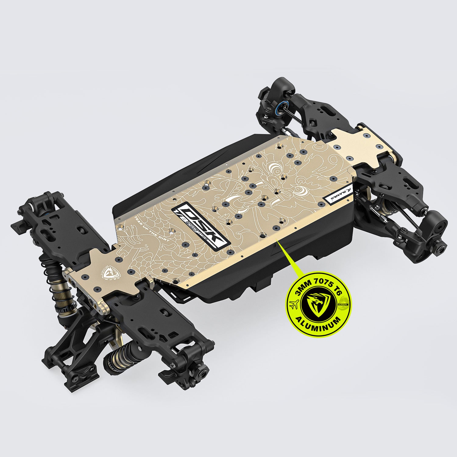 Aviation-Grade Aluminum Chassis