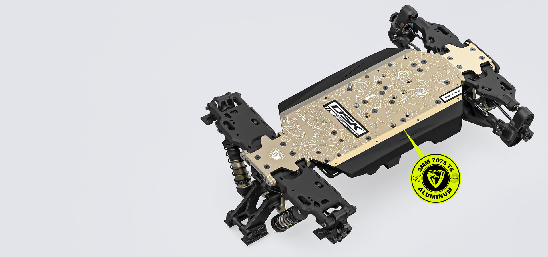 Rlaarlo Dragon Scale Knight | 1/8 Racing Buggy | Off-Road | DSK08 KIT