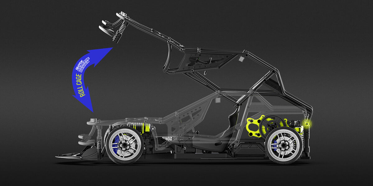 FACTORY SCALE ROLL CAGE
