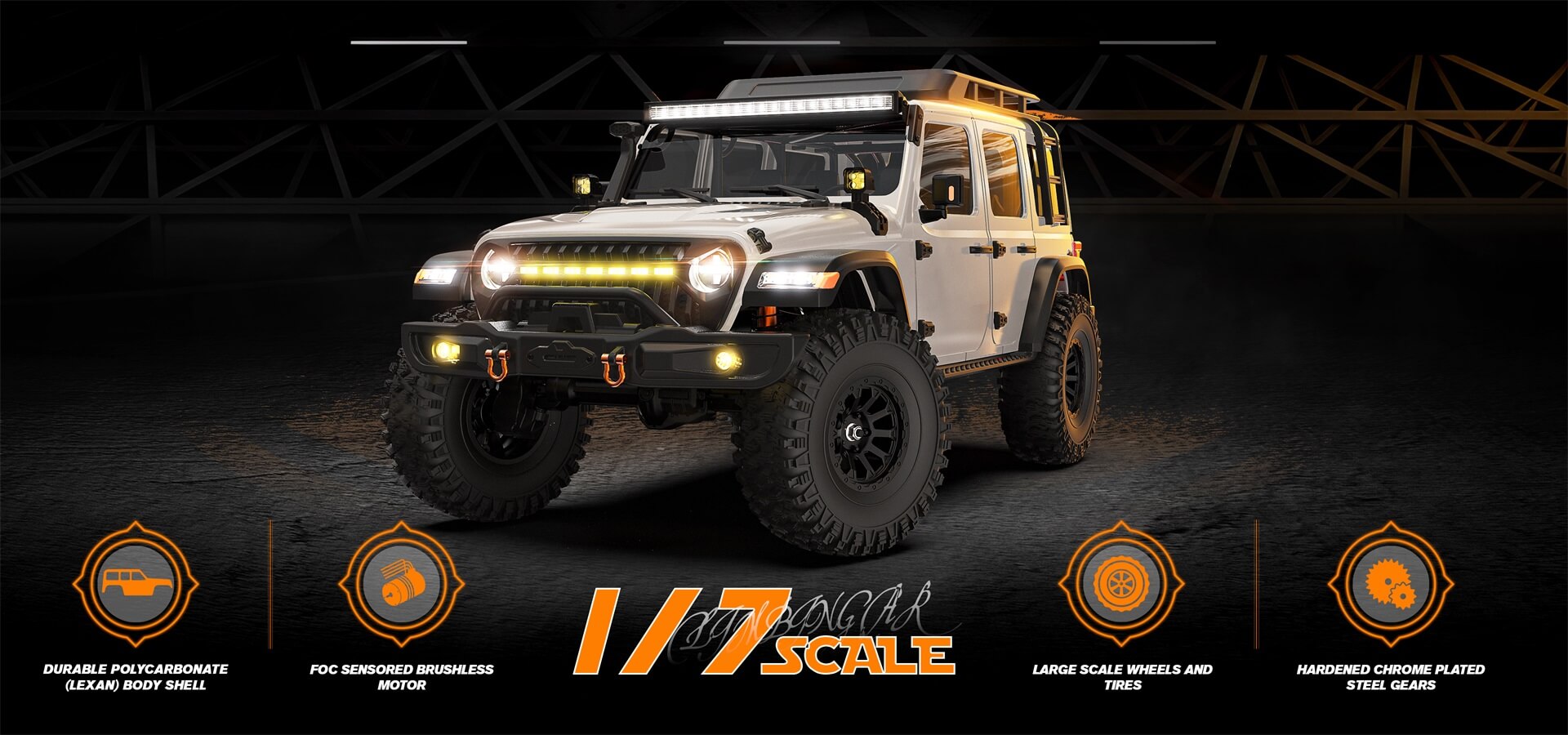 17 Scale 4WD Brushed RC Crawler MK-07 
