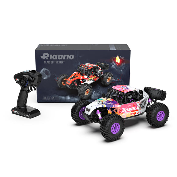 Rlaarlo 1/12 RTR Brushless RC Desert Truck , Max 45MPH Fast RC Cars，AM-D12