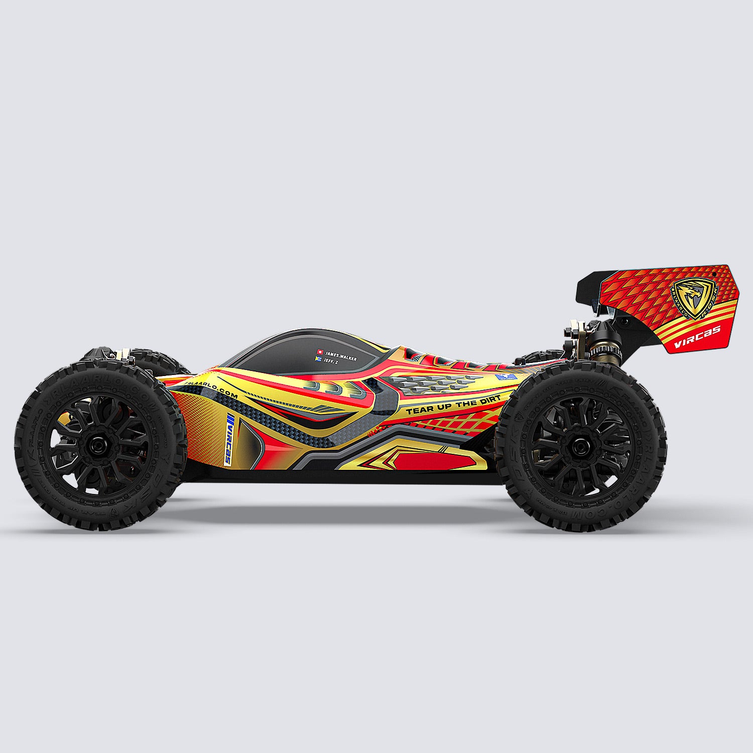 1.5mm Aerodynamic PC Body Shell