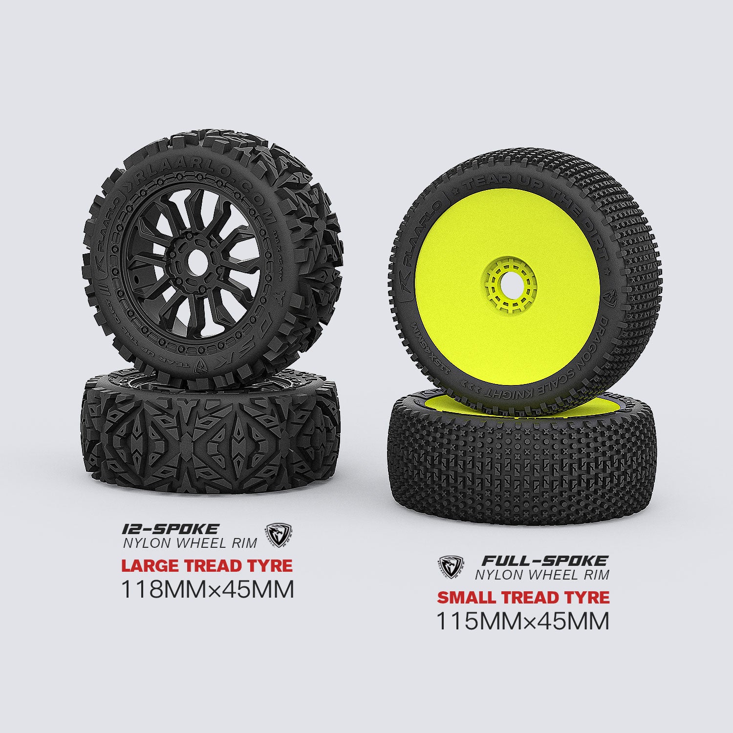 All-Terrain Pin Tires