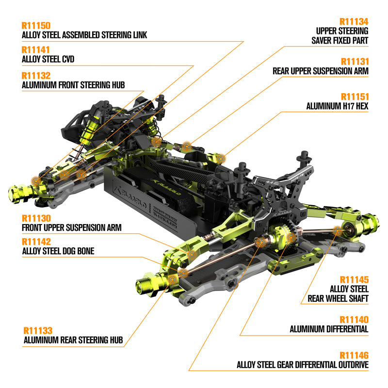 Adjustable Motor Mount For RZ001 and XTS-F10
