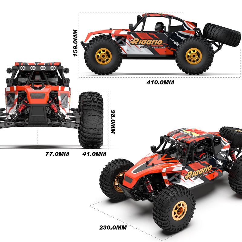 Rlaarlo RC voiture AM-X12 RTR 1/12 versi2.4 GHz 4Ch Brushless RC