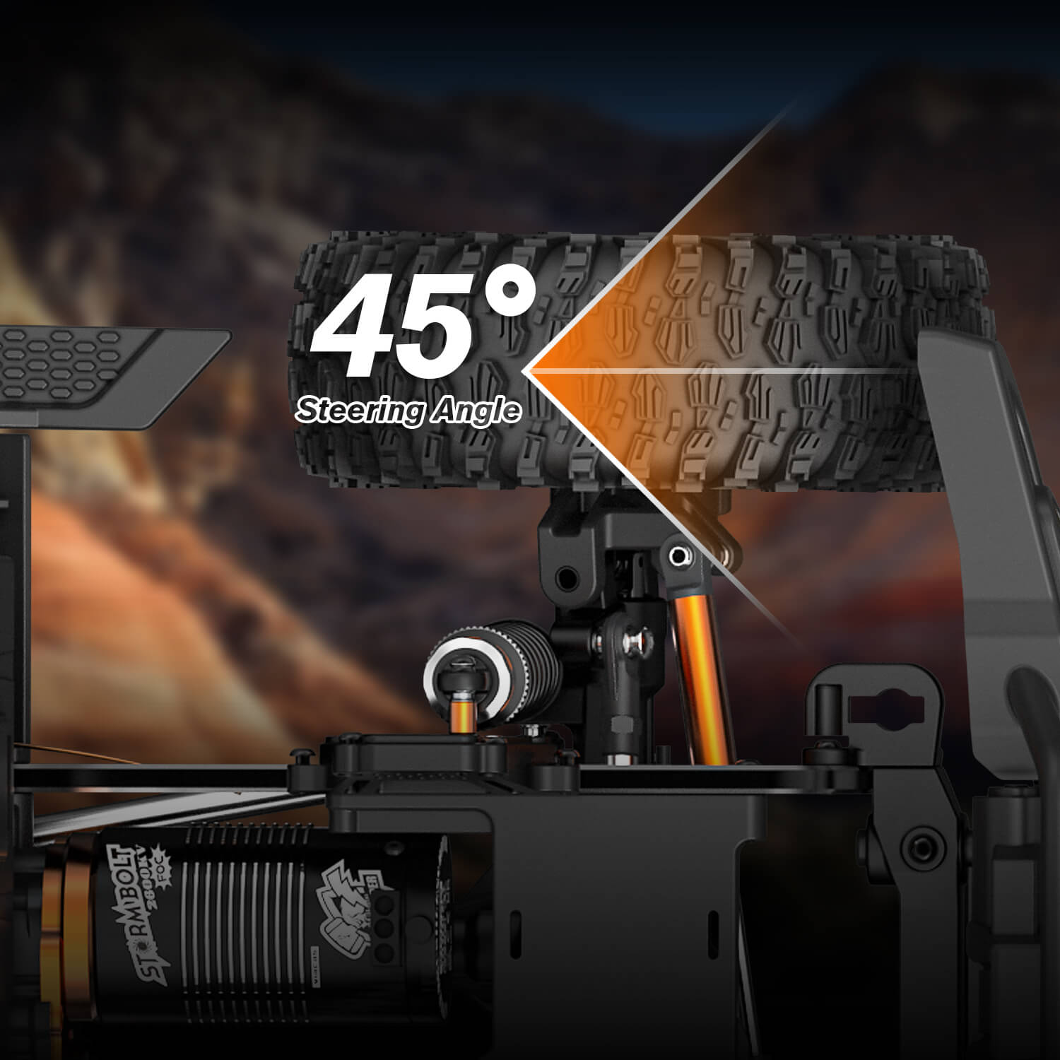 45° Steering Angle-MK07V2