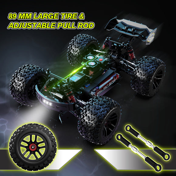 RIAARIO 1/14 RTR Brushless Independent ESC RC Monster Trucks RLR-14025E(A)