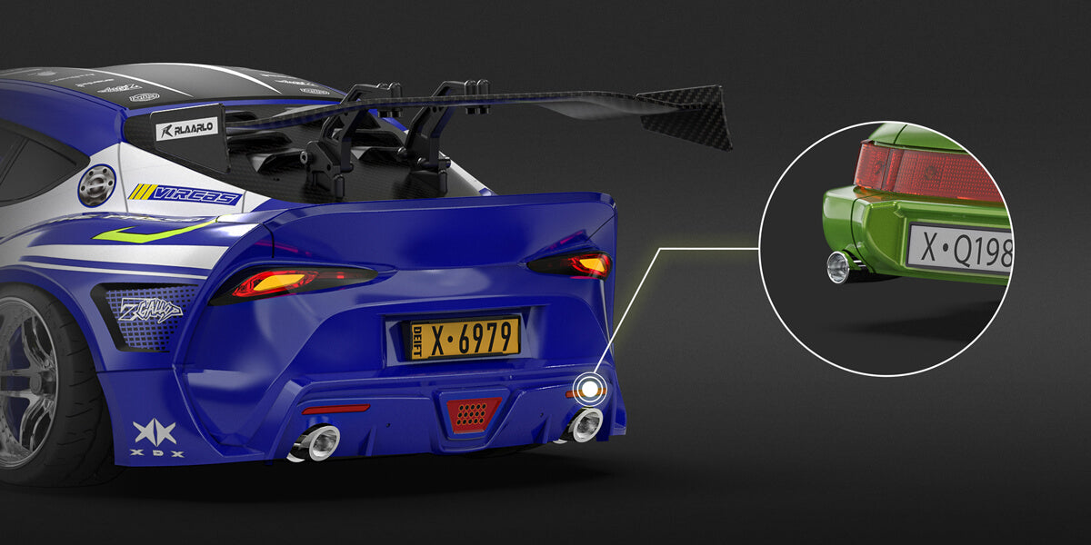 SCALE EXHAUST DETAILS