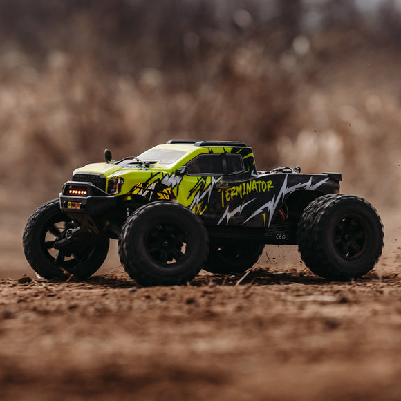 Rlaarlo Metal MINI 1:10 Scale RTR Brushless Monster Truck, RZ001G-A