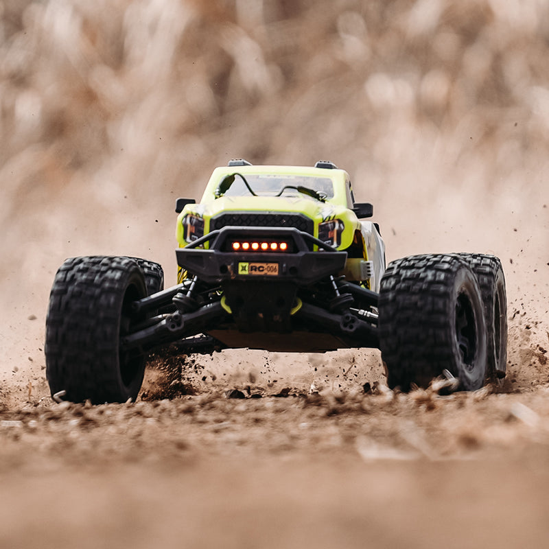 Rlaarlo RC Car Rlaarlo Omni-Terminator Metal MINI 1:10 Scale RTR Brushless Monster Truck, RZ001G-A