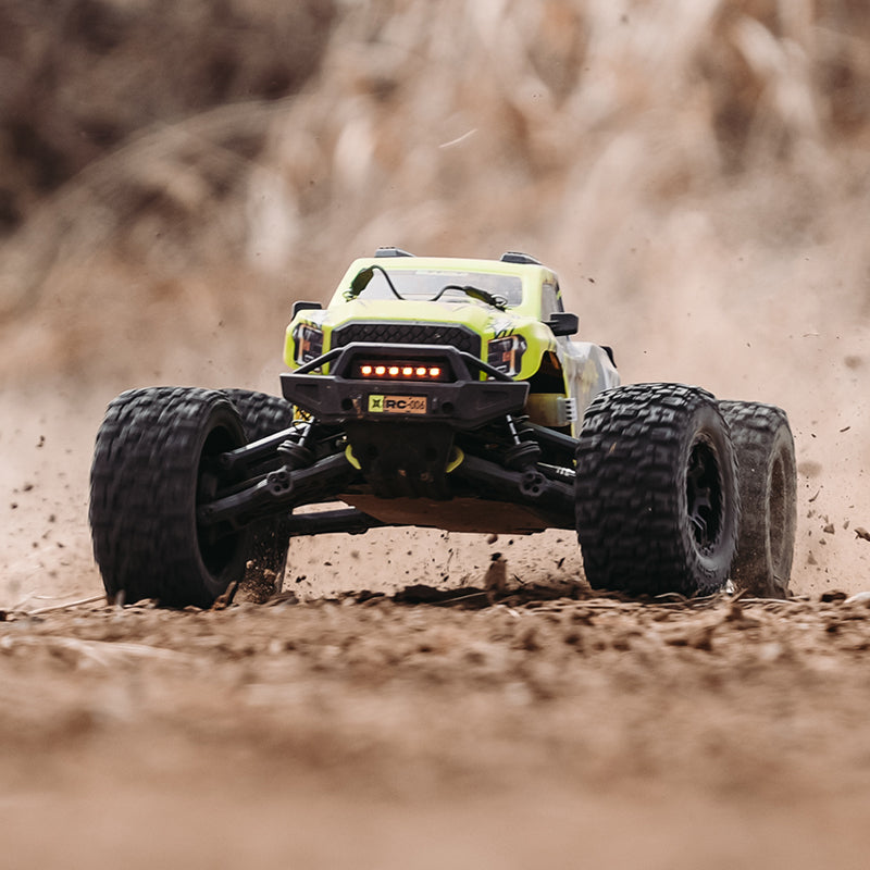 Rlaarlo RC Car Rlaarlo Omni-Terminator Metal MINI 1:10 Scale RTR Brushless Monster Truck, RZ001G-A