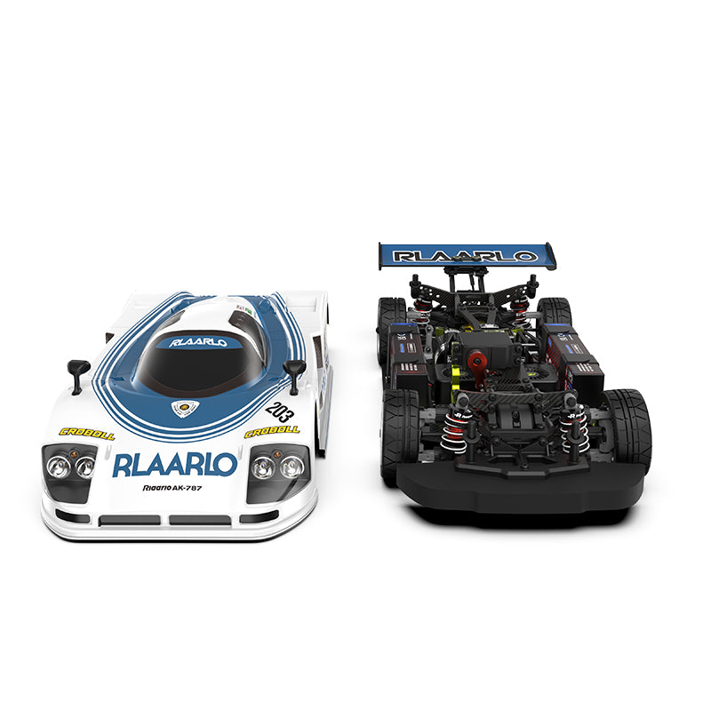 Rlaarlo RC Car Rlaarlo 1/10 On-Road Cars AK-787 Dual Motor RTR Standard Version