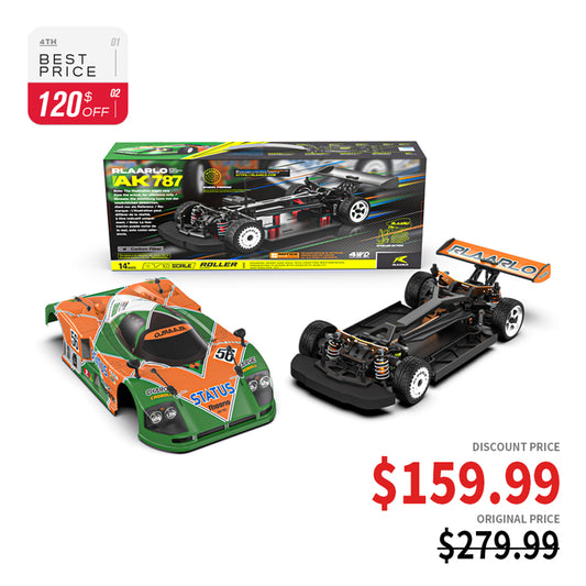 1/10 Metal Version On-Road Cars AK-787 Roller(Without Electric Parts)
