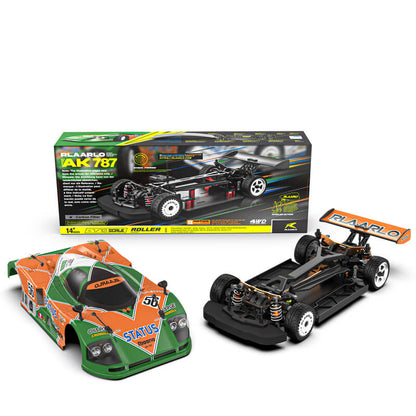 1/10 Metal Version On-Road Cars AK-787 Roller(Without Electric Parts)