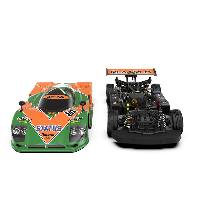 Rlaarlo RC Car Rlaarlo 1/10 On-Road Cars AK-787 Dual Motor RTR Standard Version