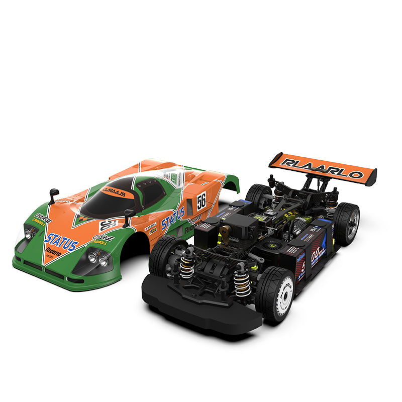 Rlaarlo RC Car Rlaarlo 1/10 On-Road Cars AK-787 Dual Motor RTR Standard Version