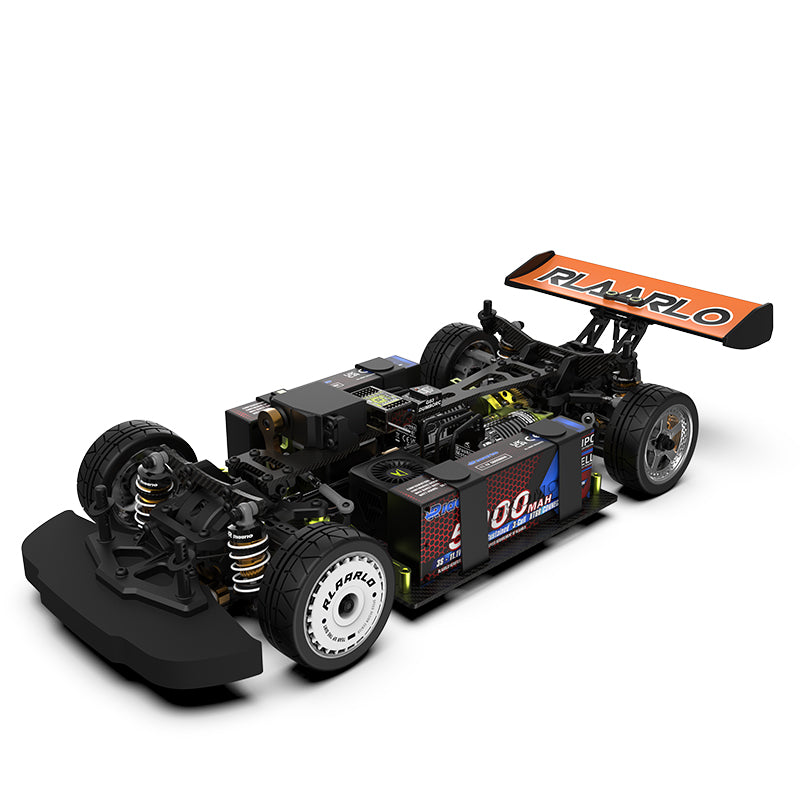 Rlaarlo RC Car Rlaarlo 1/10 On-Road Cars AK-787 Dual Motor RTR Standard Version
