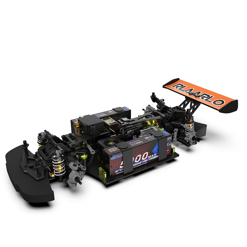 Rlaarlo RC Car Rlaarlo 1/10 On-Road Cars AK-787 Dual Motor RTR Standard Version