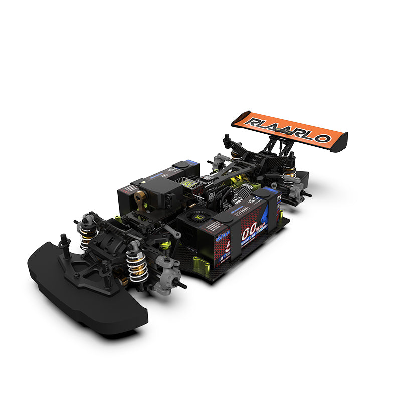 Rlaarlo RC Car Rlaarlo 1/10 On-Road Cars AK-787 Dual Motor RTR Standard Version