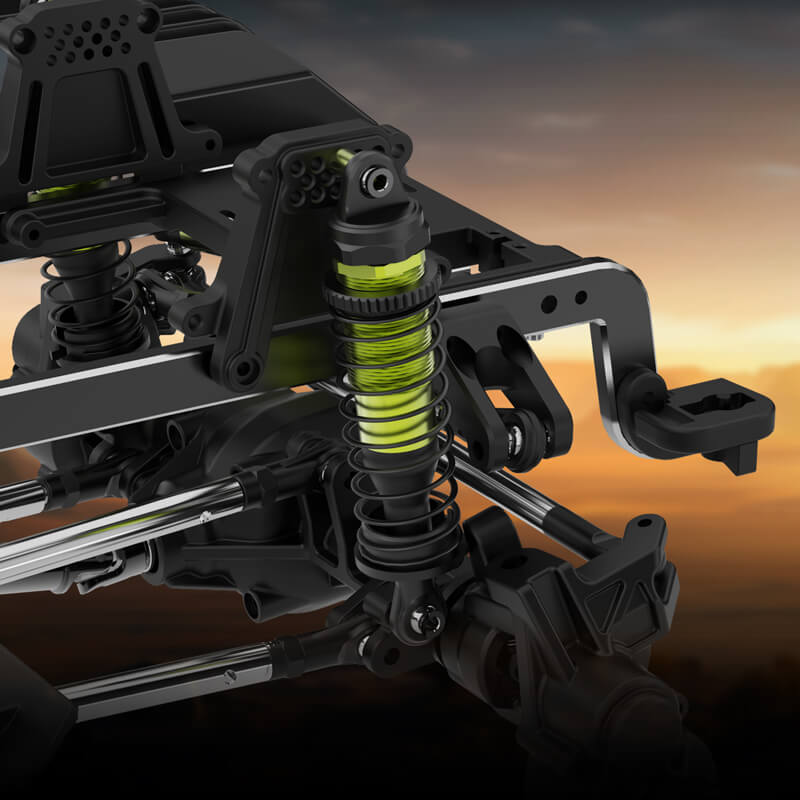 Aluminum Scale Shocks JK07PRO