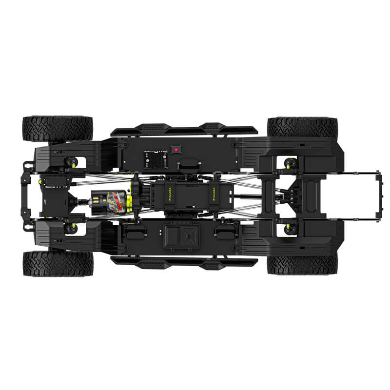 Rlaarlo RC Car 1/7 Scale 4WD Brushed RTR RC Crawler JK07Pro