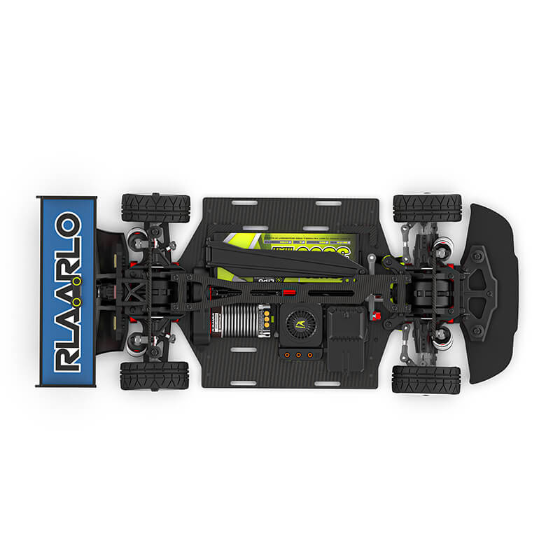 Rlaarlo RC Car Rlaarlo 1/10 Carbon Fiber Brushless RTR On-Road Cars, Supercar,AK-787