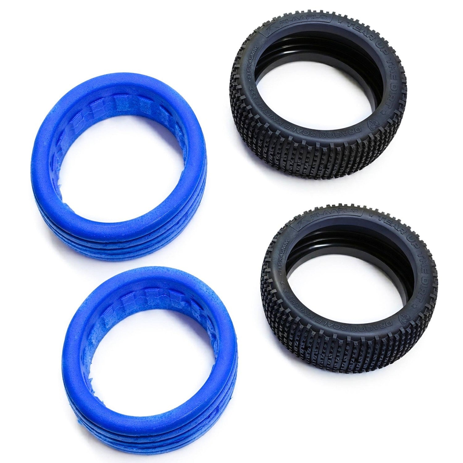 Small Tread Tyre &amp; Foam Set for DSK Buggy