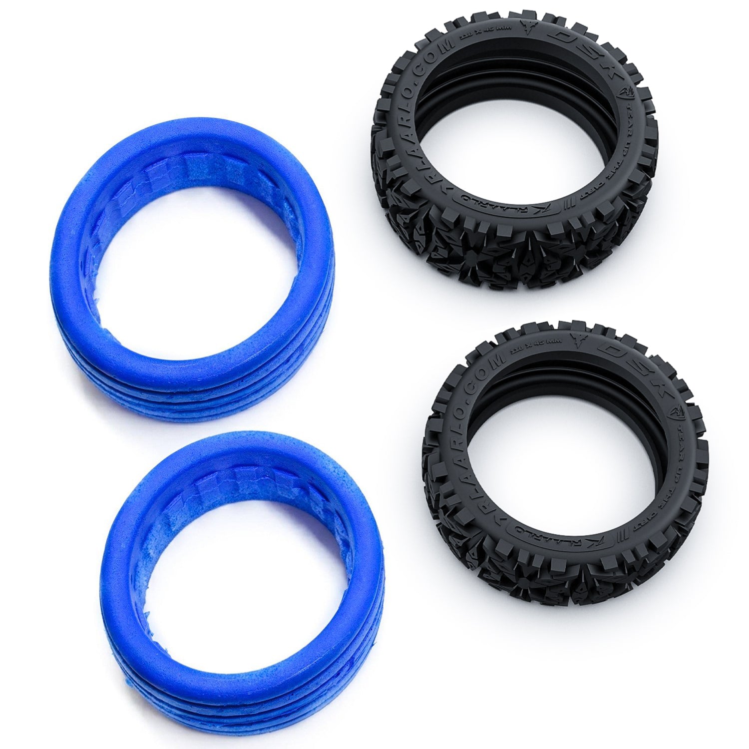 Large Tread Tyre &amp; Foam Set for DSK Buggy