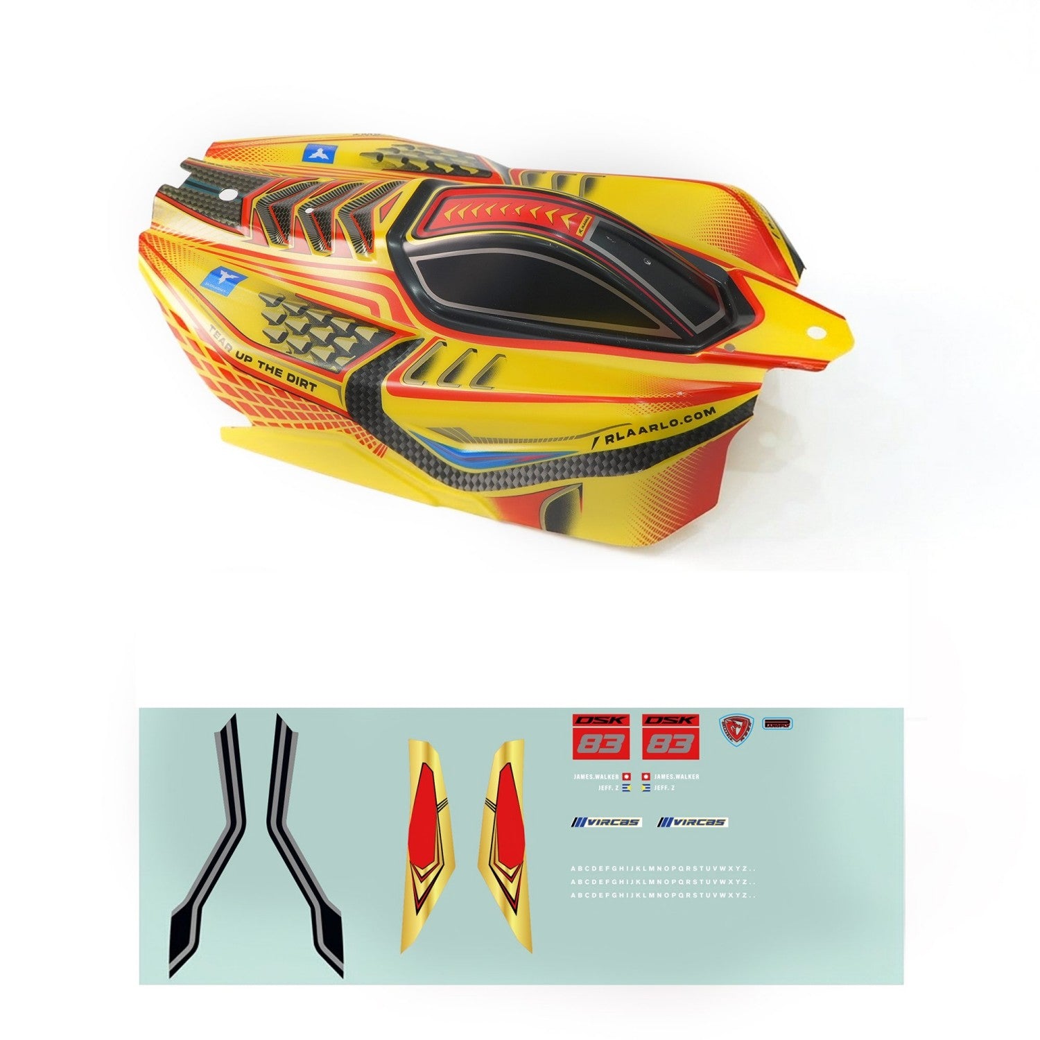 1.5MM PC Body Red for DSK Buggy