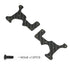 Carbon Stiffener for for C-Hub/Front Suspension Arm Reinforcement for DSK Buggy