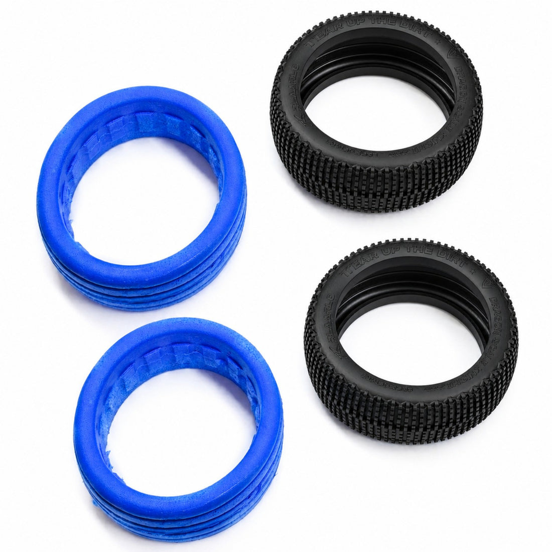Small Tread Tyre &amp; Foam Set for DSK Buggy