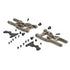 C-Hub/Aluminium Front Lower Suspension Arm for DSK Buggy