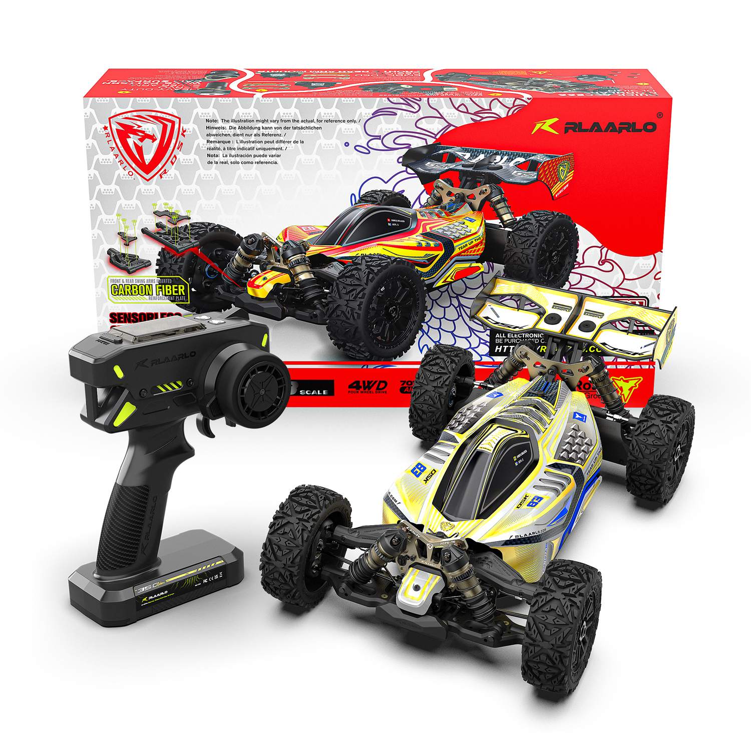 Rlaarlo 1/8 4WD Buggy Dragon Scale Knight | DSK RTR