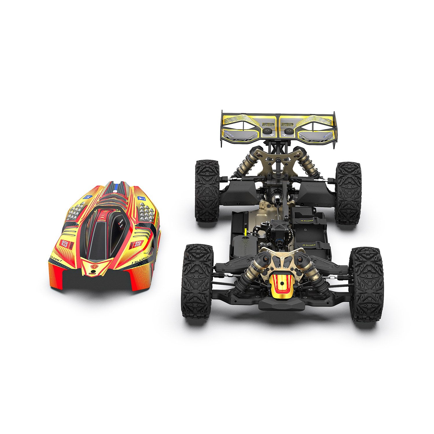 Rlaarlo 1/8 4WD Buggy Dragon Scale Knight | DSK Roller(Without Electric Parts)