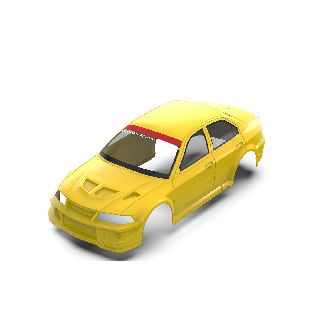 1.5MM PC Rally Painted Body(Includes a Sticker Set) For SLEVO