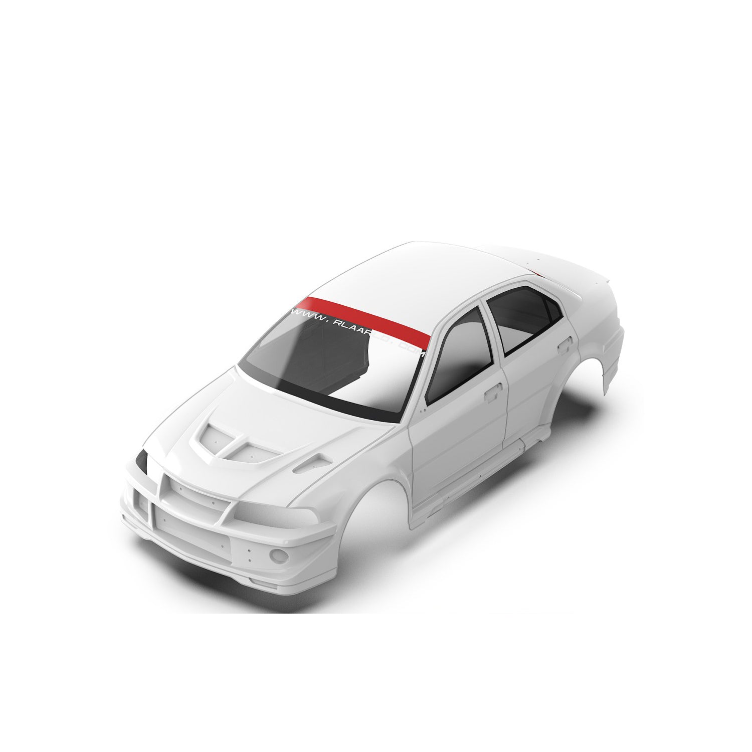 1.5MM PC Rally Painted Body(Includes a Sticker Set) For SLEVO