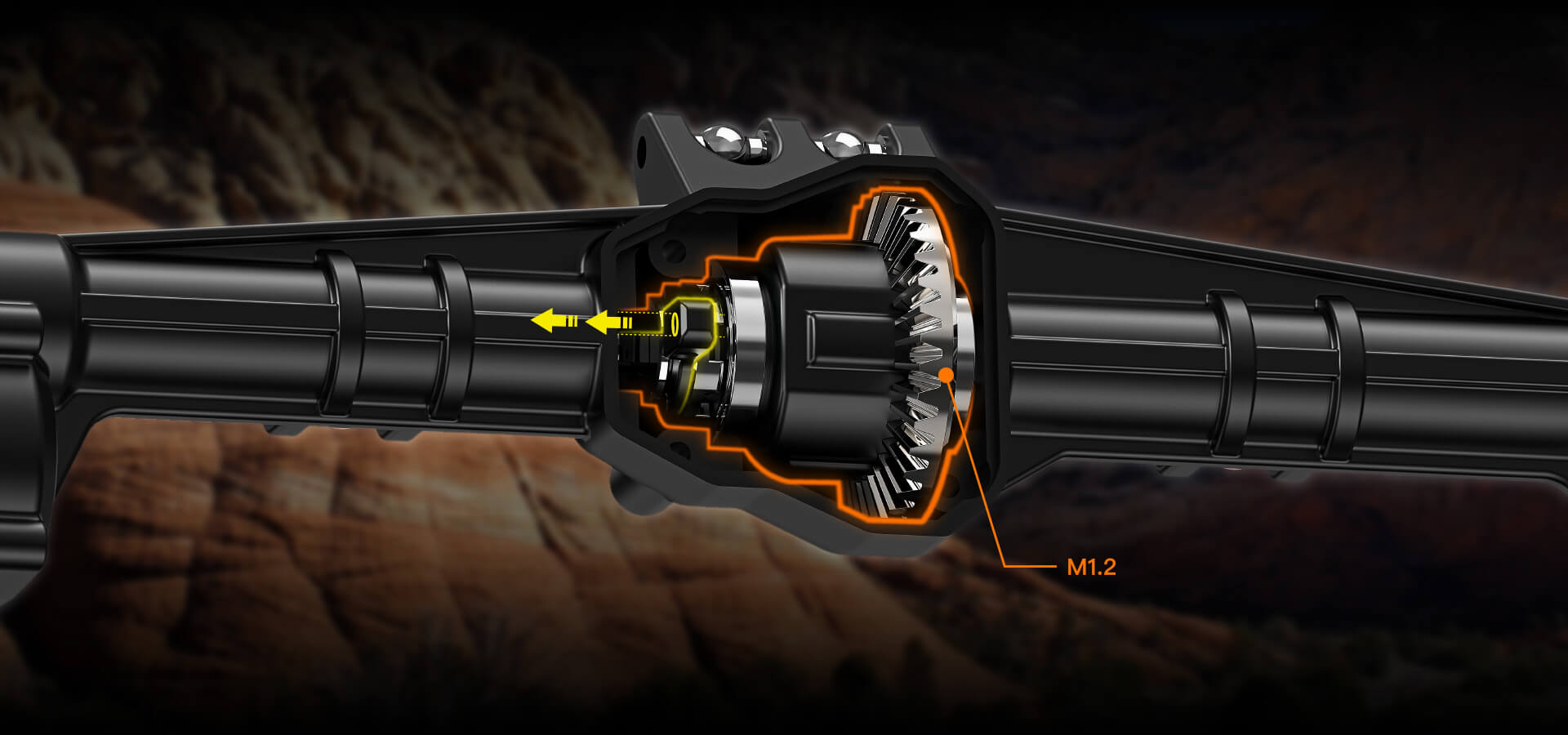 FRONT AND REAR DIFFERENTIAL DESIGN