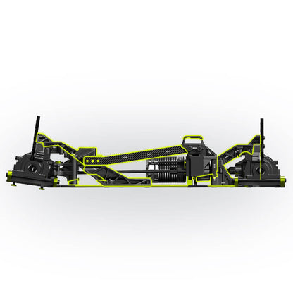 Rlaarlo Omni-Terminator Carbon Fiber MINI 1:10 Scale RTR Brushless Monster Truck, RZ001B-C