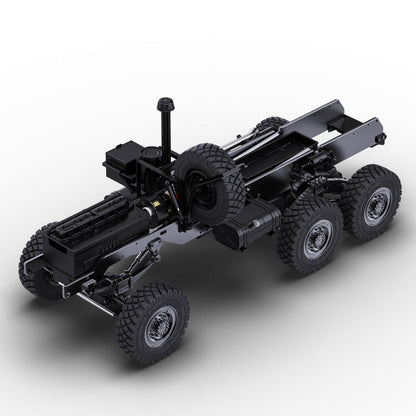 Rlaarlo 1/10 Scale RTR 6X6 RC Military Trucks HongYan HY6 | Jungle Digital Camouflage