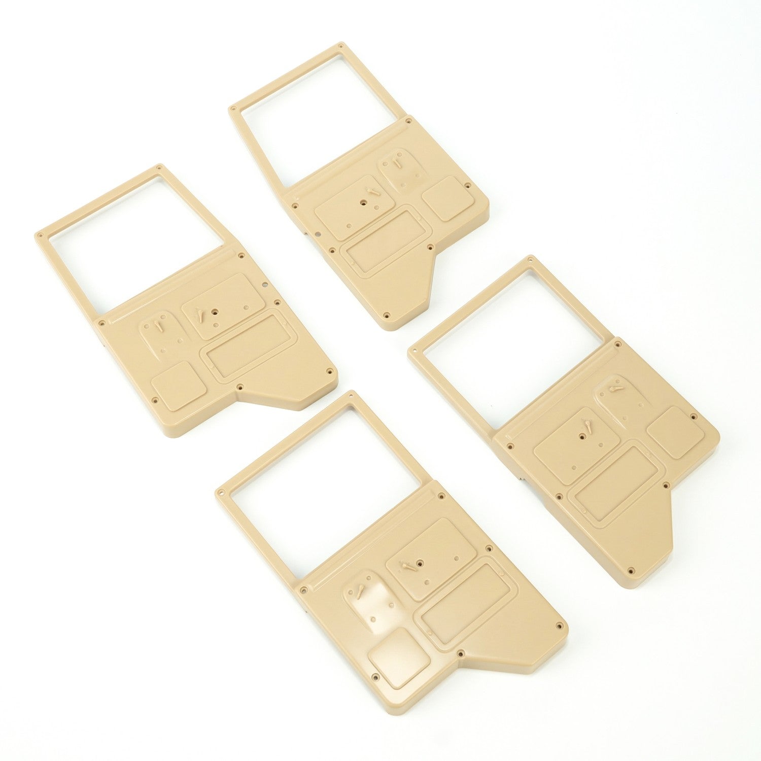 Rlaarlo RC Car Door Interior Panel For HongYan HY6 Desert Digital Camouflage